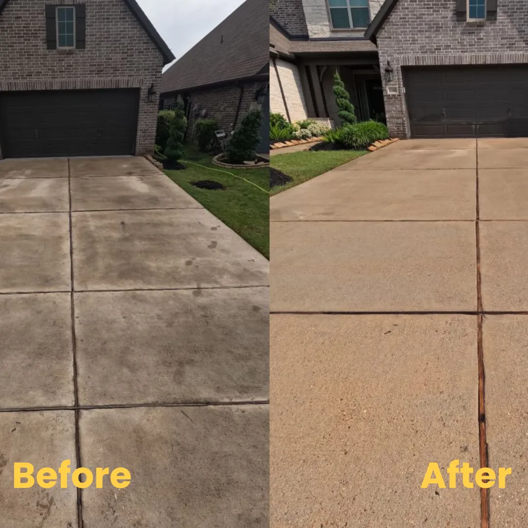 concrete surface cleaning