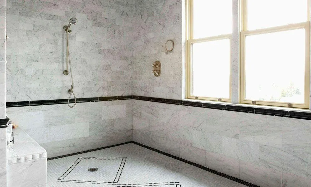 Wasroom with huge window