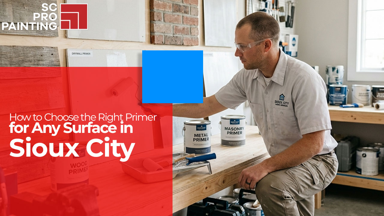 How to Choose the Right Primer for Any Surface in Sioux City | Sioux City Pro Painting