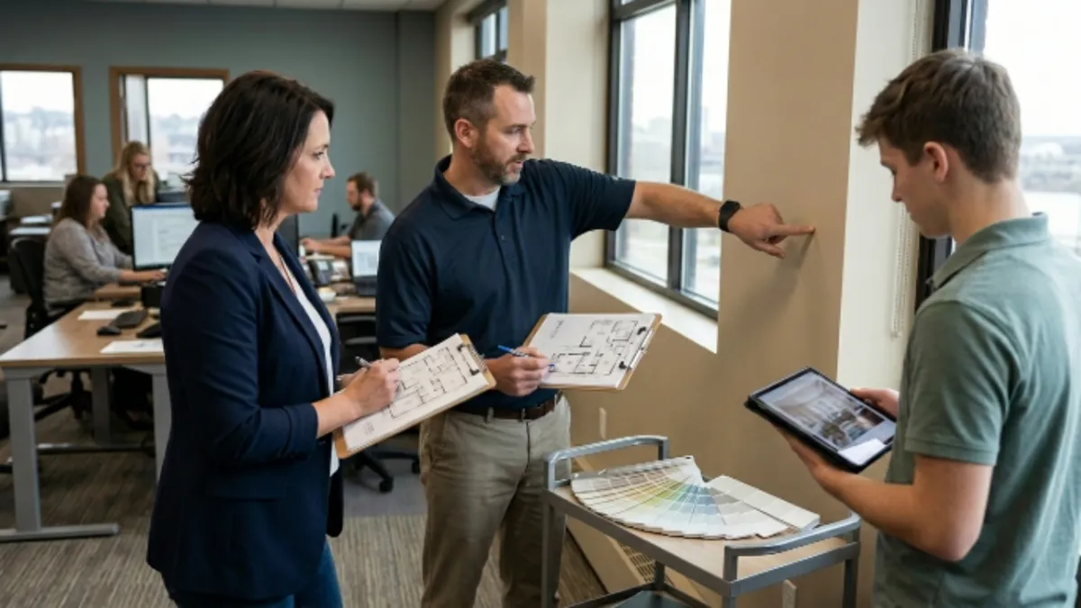 Office Painting Ideas That Improve Productivity