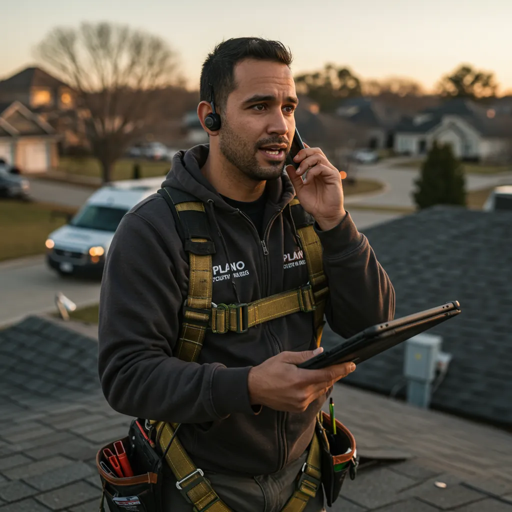 How to Triage High-Ticket Installs While on a Roof in Plano