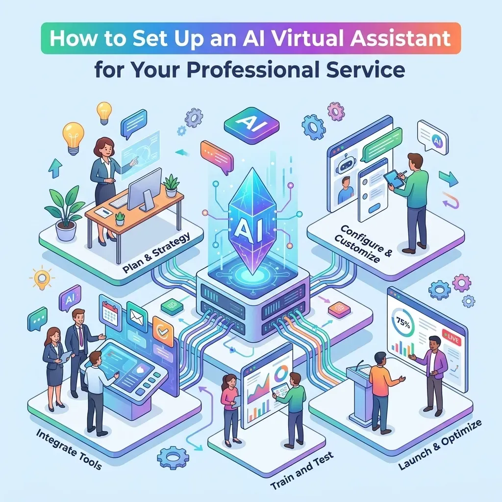 How to Set Up an AI Virtual Assistant for Your Professional Service