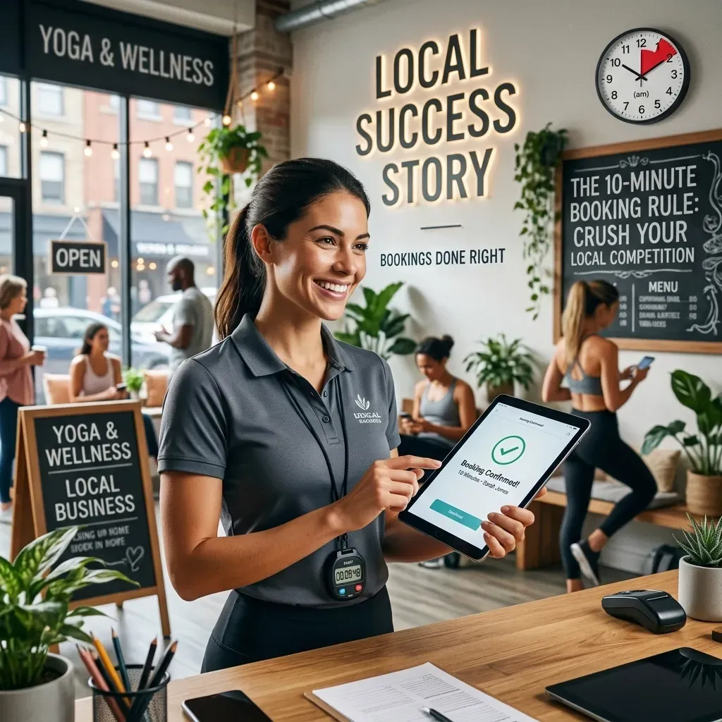 The 10-Minute Booking Rule: How to Crush Your Local Competition