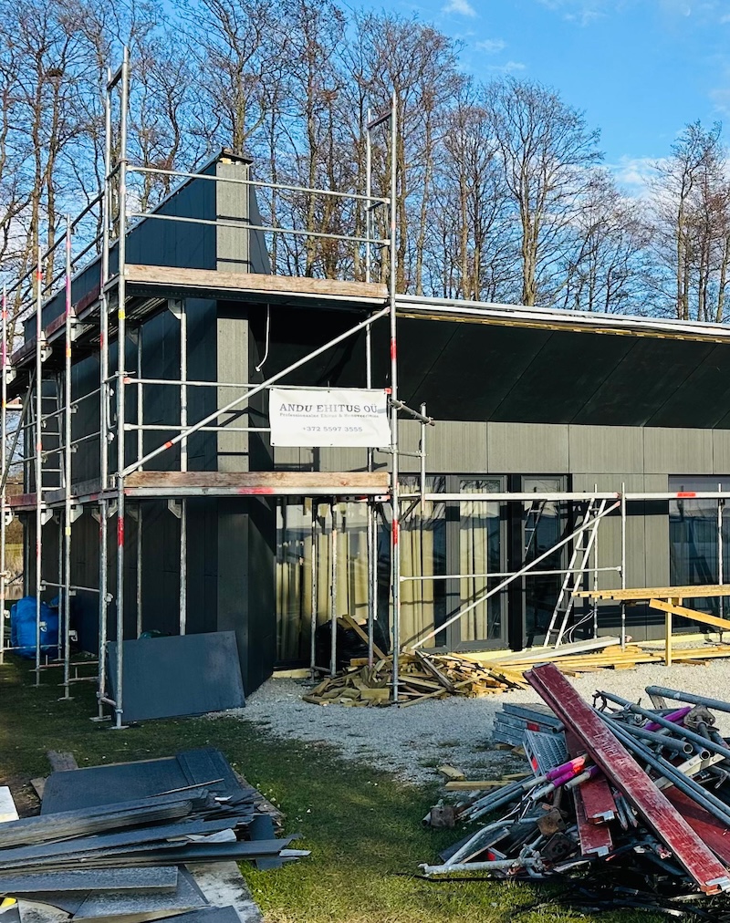 Terrassi ehitus projekt