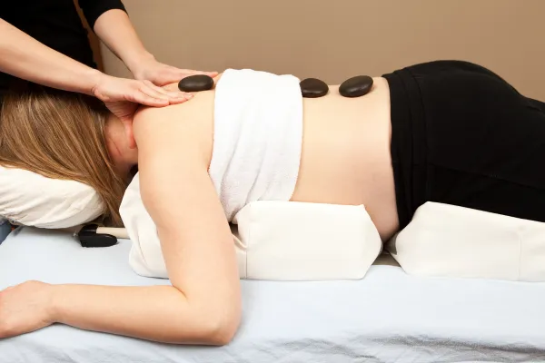 Hot Stone Prenatal Massage