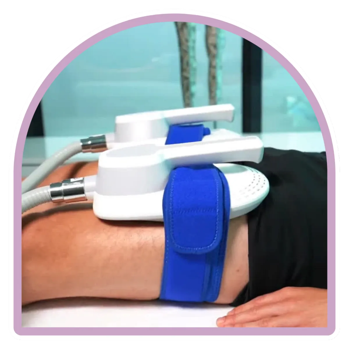 EMS, Electric Muscle Stimulation. 