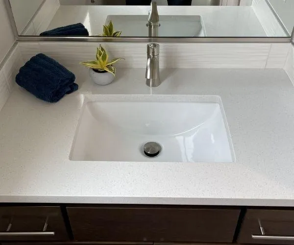 Bathroom Vanity Clean