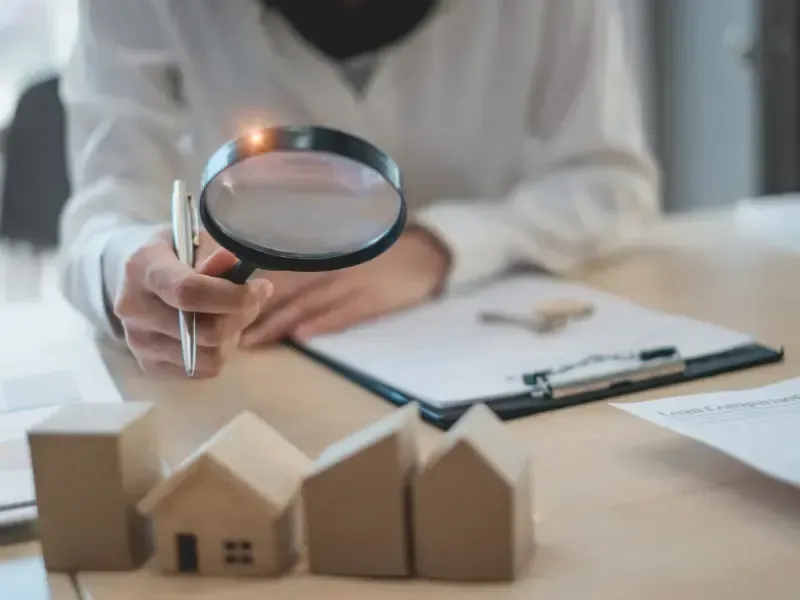 Halcomb Property Inspections certified inspector performing residential property inspection in Phoenix AZ.