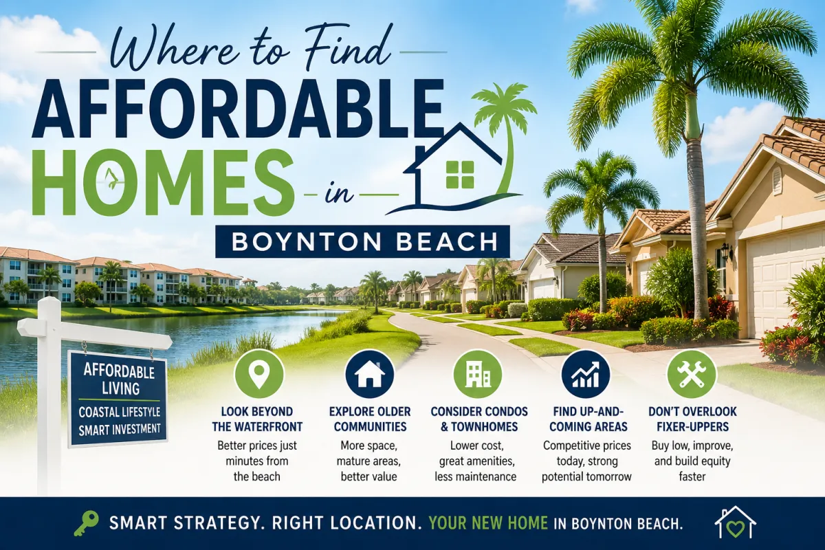 Where to Find Affordable Homes in Boynton Beach 🏡