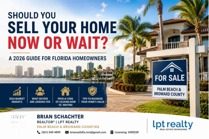 Should You Sell Your Home Now or Wait? Florida Market Guide for 2026