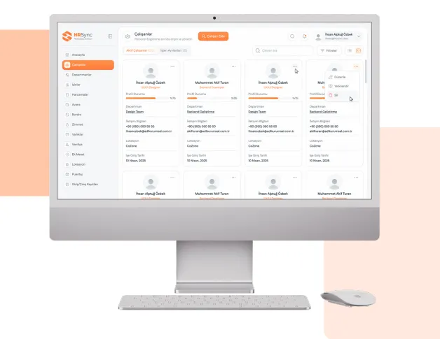 HRSync IK platform ekran görüntüsü