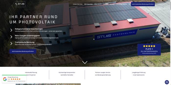 Homepage Stuis-PV