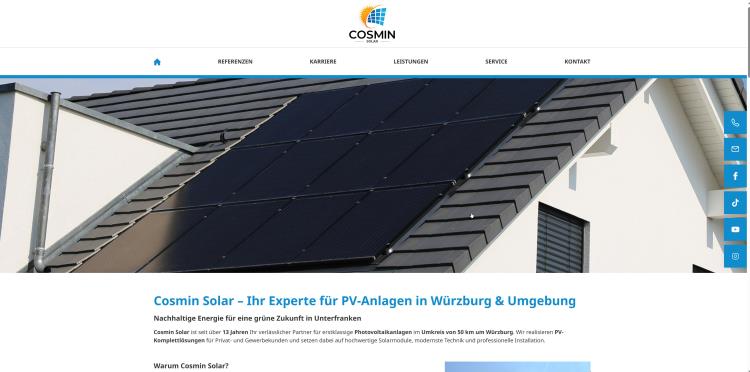 Homepage Cosmin Solar