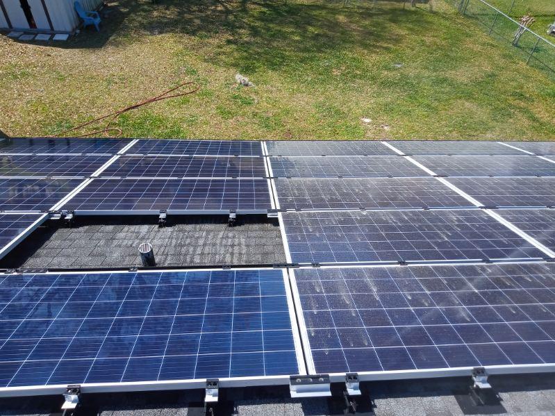 Residential Solar Cleaning