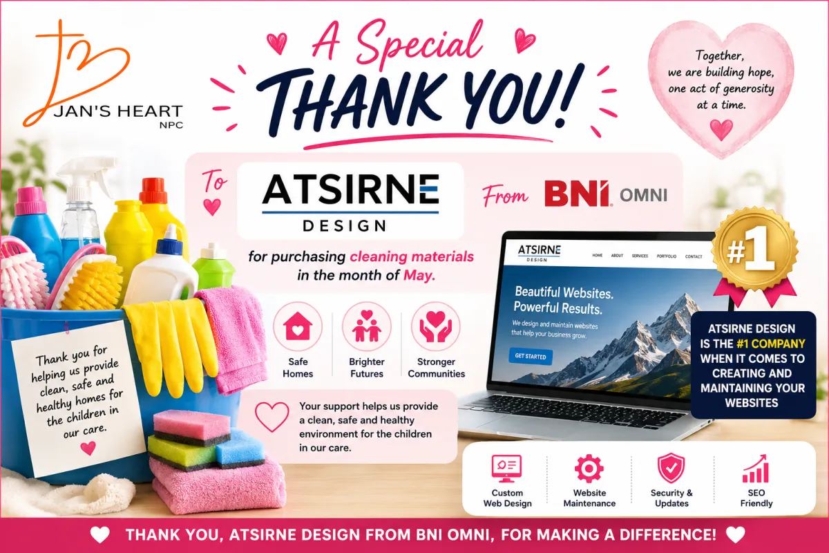 A Special Thank You to Astirne Design