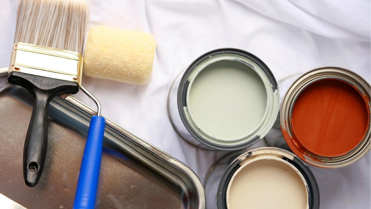 rain-resistant paint