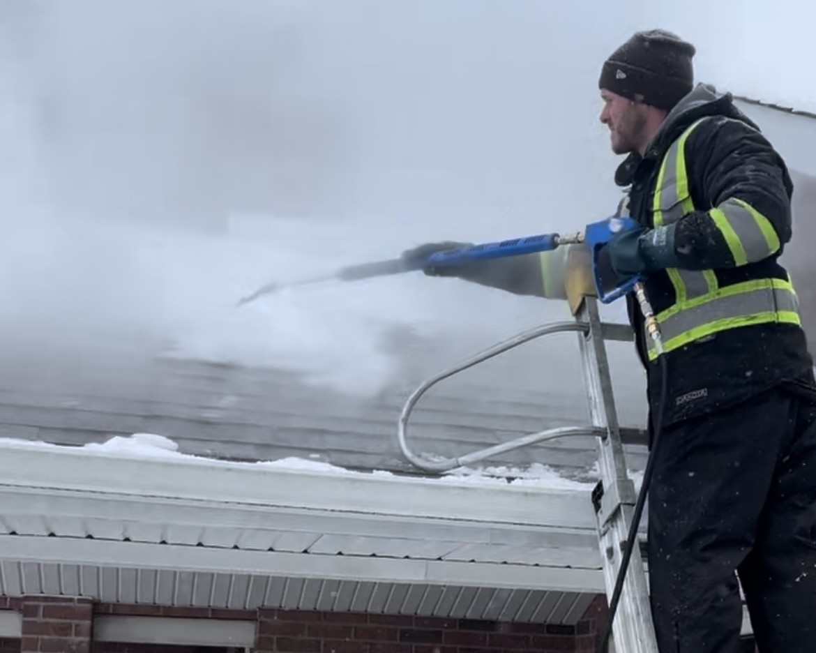 Melting Away Winter Woes: Why Bronson Johnson’s Arctic Steamer Is Your Ottawa Roof’s Best Friend