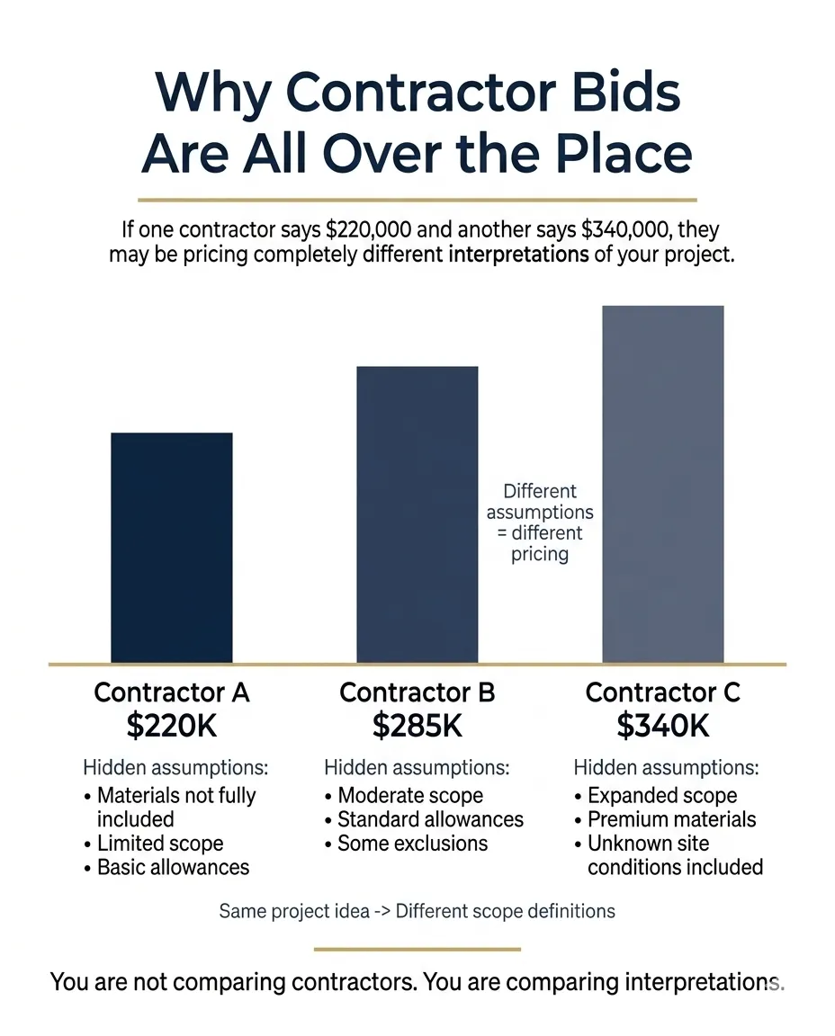 contractor bids