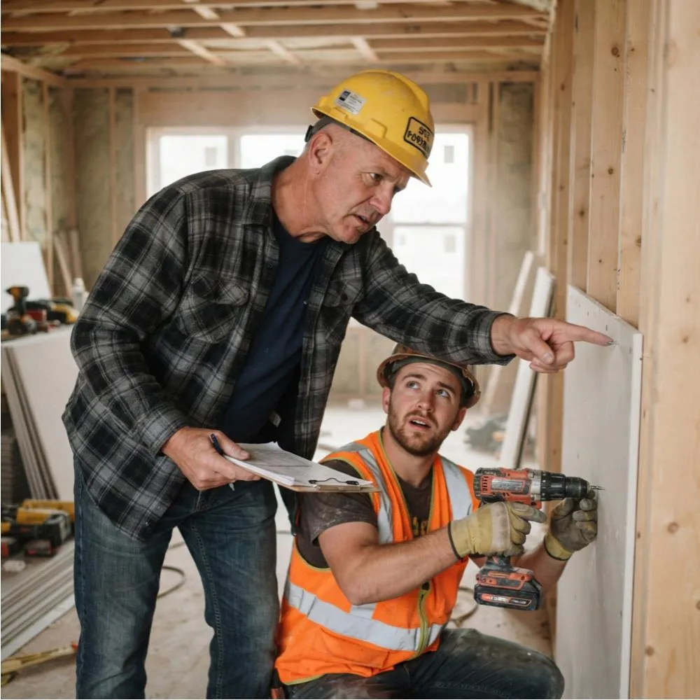 no longer micromanage construction jobs