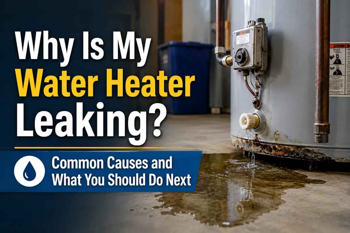 Why Is My Water Heater Leaking I Trav's Plumbing & HVAC Ltd.