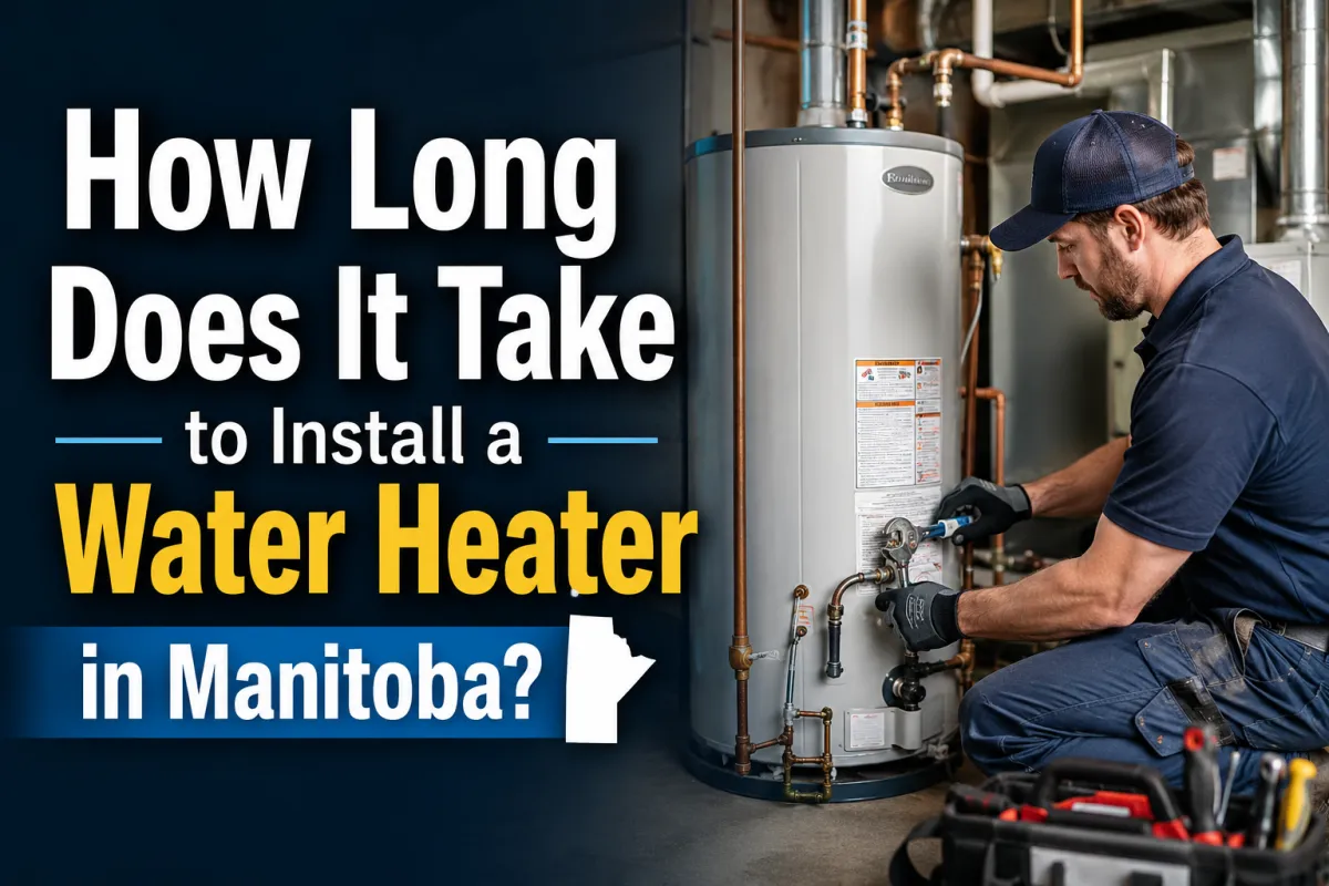 How Long Does It Take to Install a Water Heater in Manitoba?