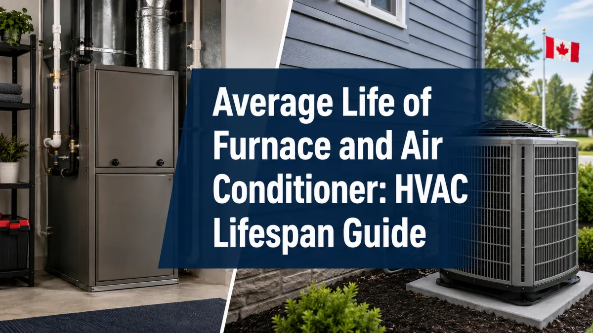 Average Life of Furnace and Air Conditioner