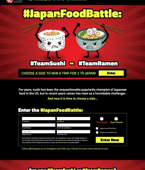 Japan Food Battle