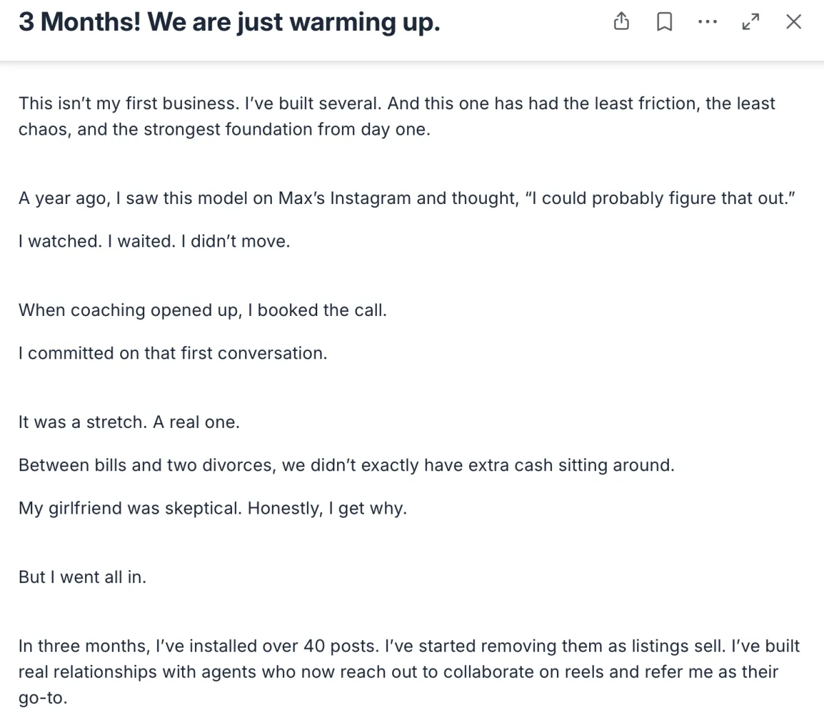 Student result case study 1