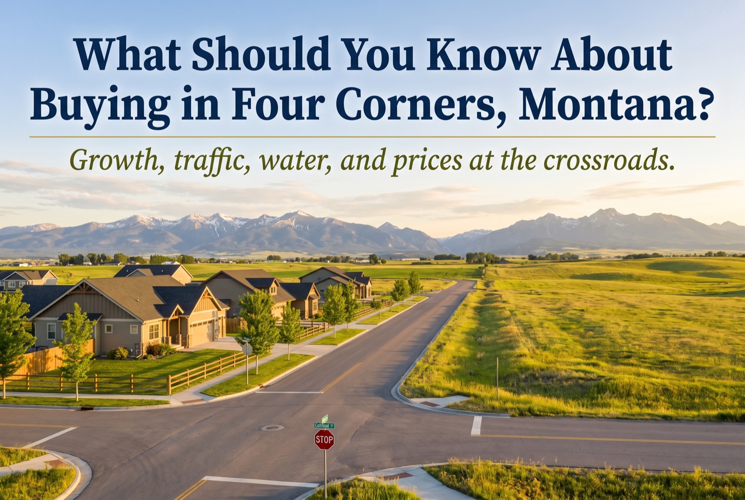 What Should You Know About Buying in Four Corners, Montana?