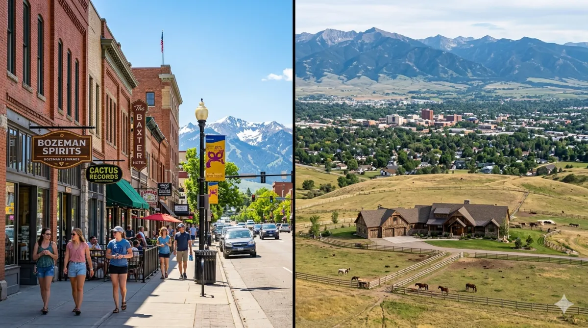 Manhattan vs. Bozeman - Which Town Actually Fits Your Life?