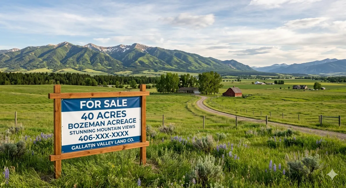 40 acres of Bozeman Acreage for sale