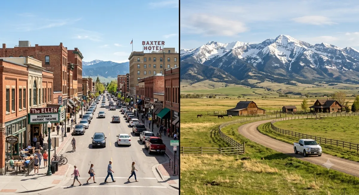 Should You Buy in Downtown Bozeman or the Suburbs?