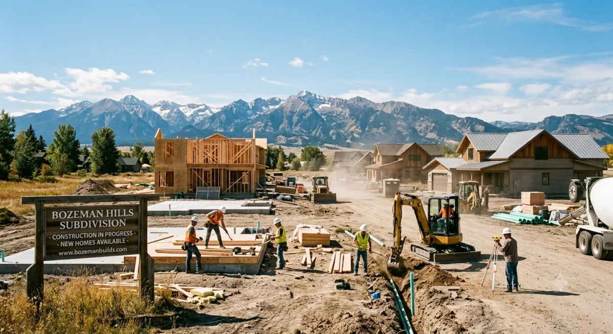 What New Developments Are Going Up in Bozeman and Belgrade in 2026?