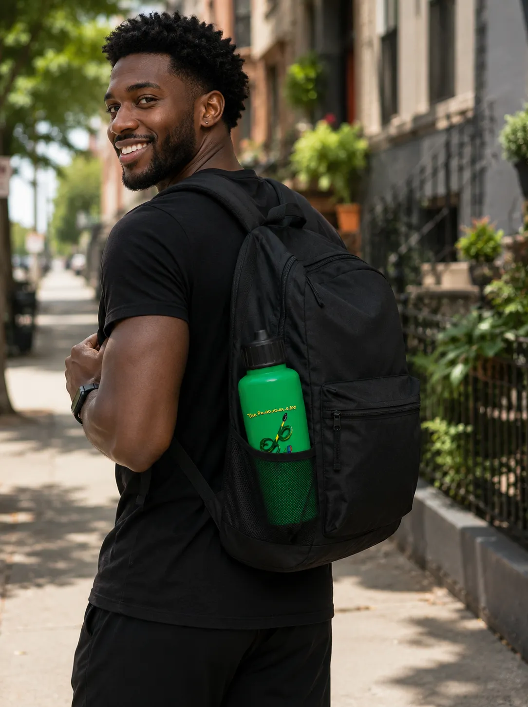 4-in-1 Multi-Compartment Bottle Professional Product Shot