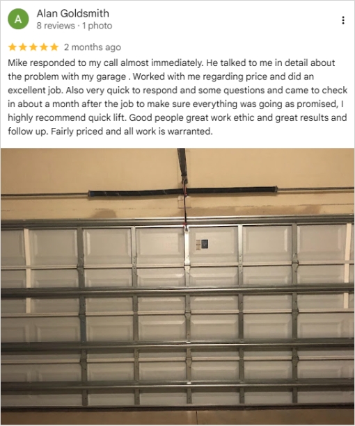 garage door sales