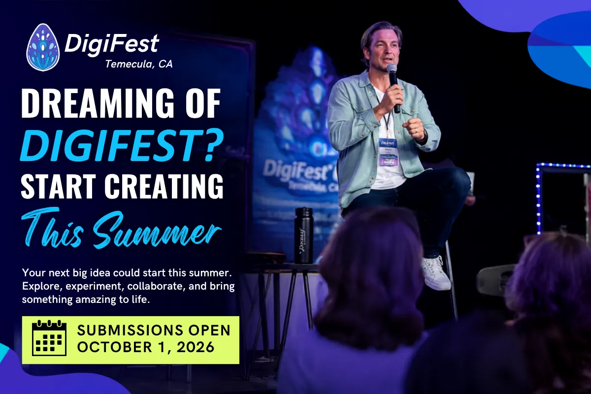 Young creators developing digital projects for DigiFest Temecula 2027