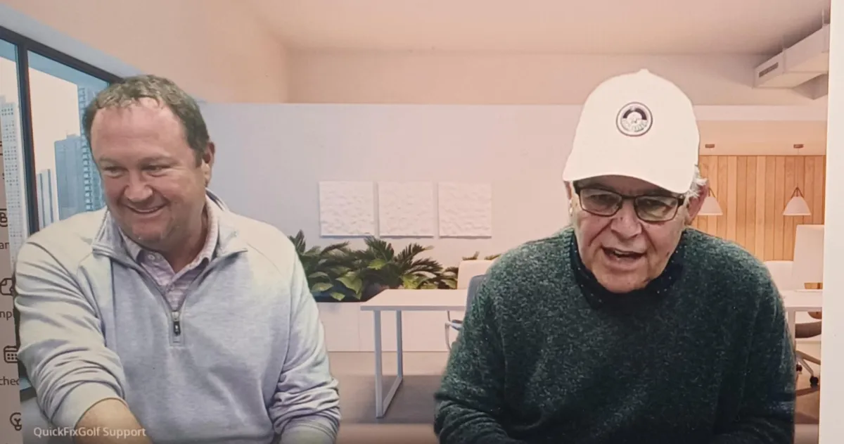 Darren and Bobby hosting a virtual Clubhouse Open House