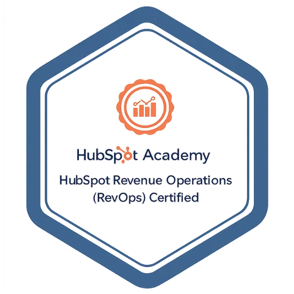 Hubspot Revenue Operations (Rev Ops) certificate
