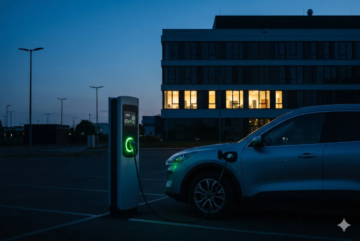 When the Grid Goes Dark: Using EVs for Commercial Backup Power