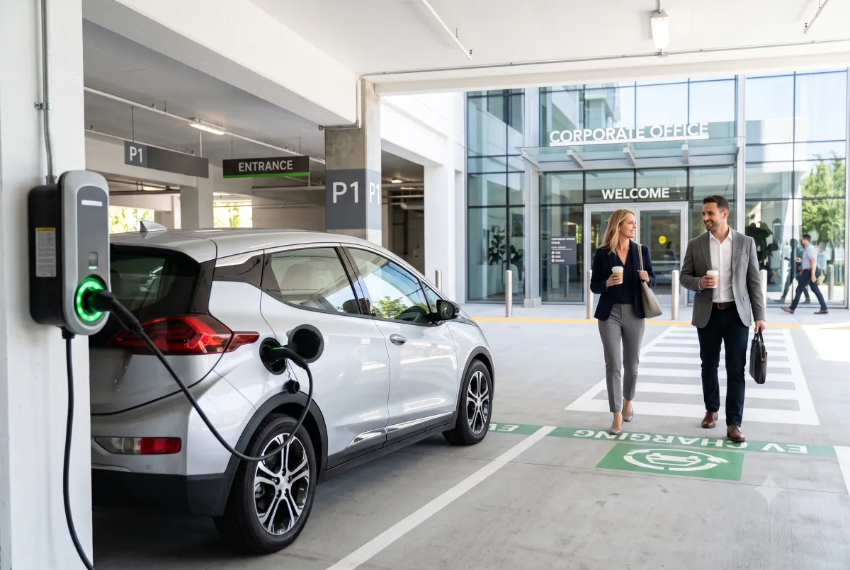 Why Workplace EV Charging is the Ultimate RTO Strategy