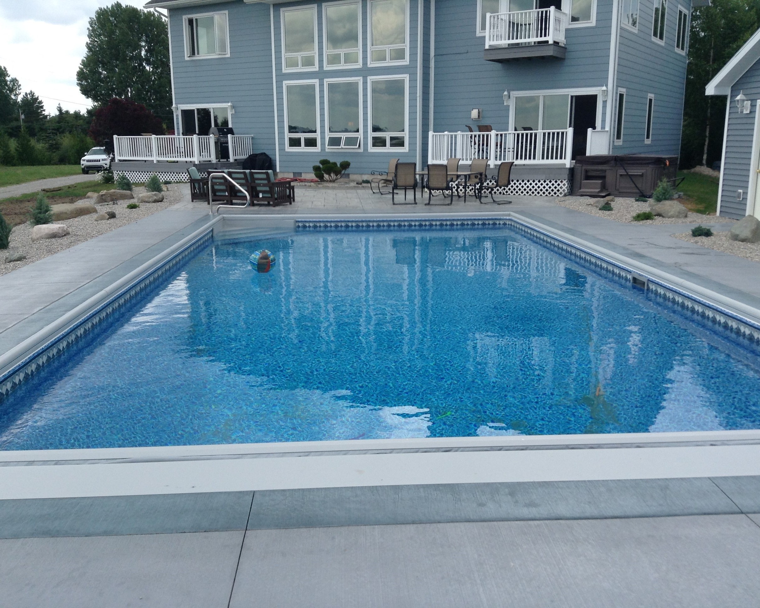One of Al's Inground pools