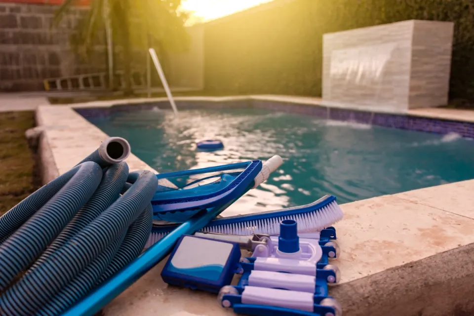 One of Al's indoor pool/spa combos