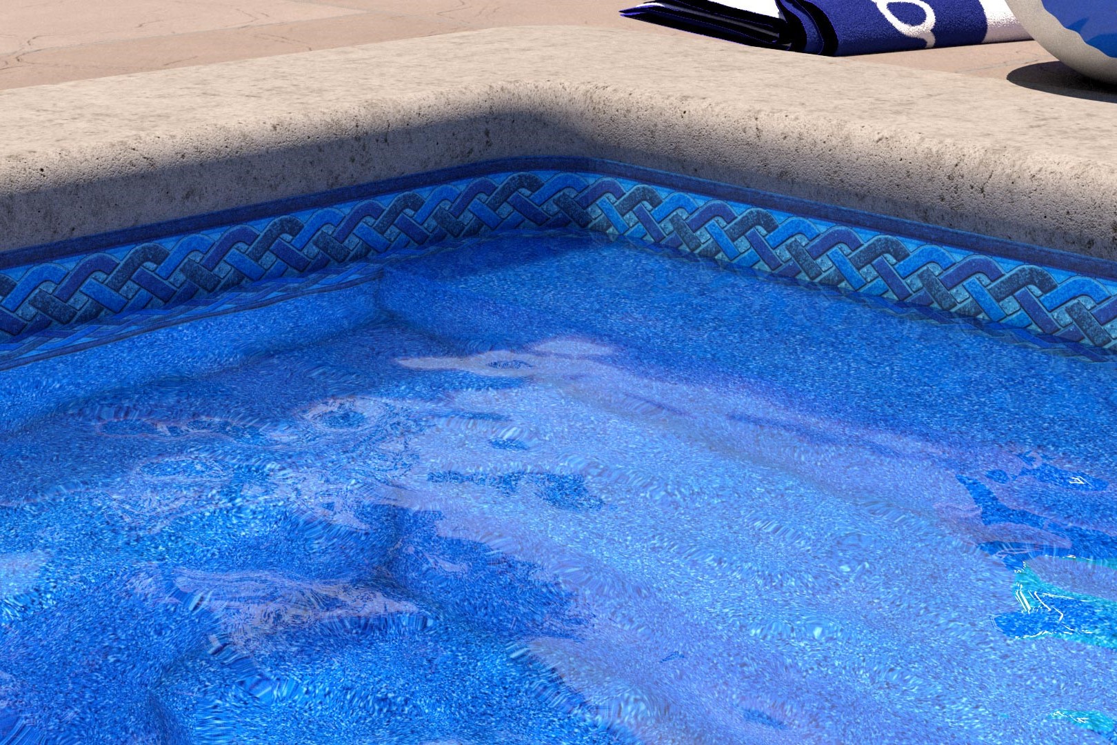 One of Al's Inground pools