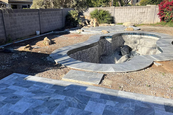 One of Al's Inground pools