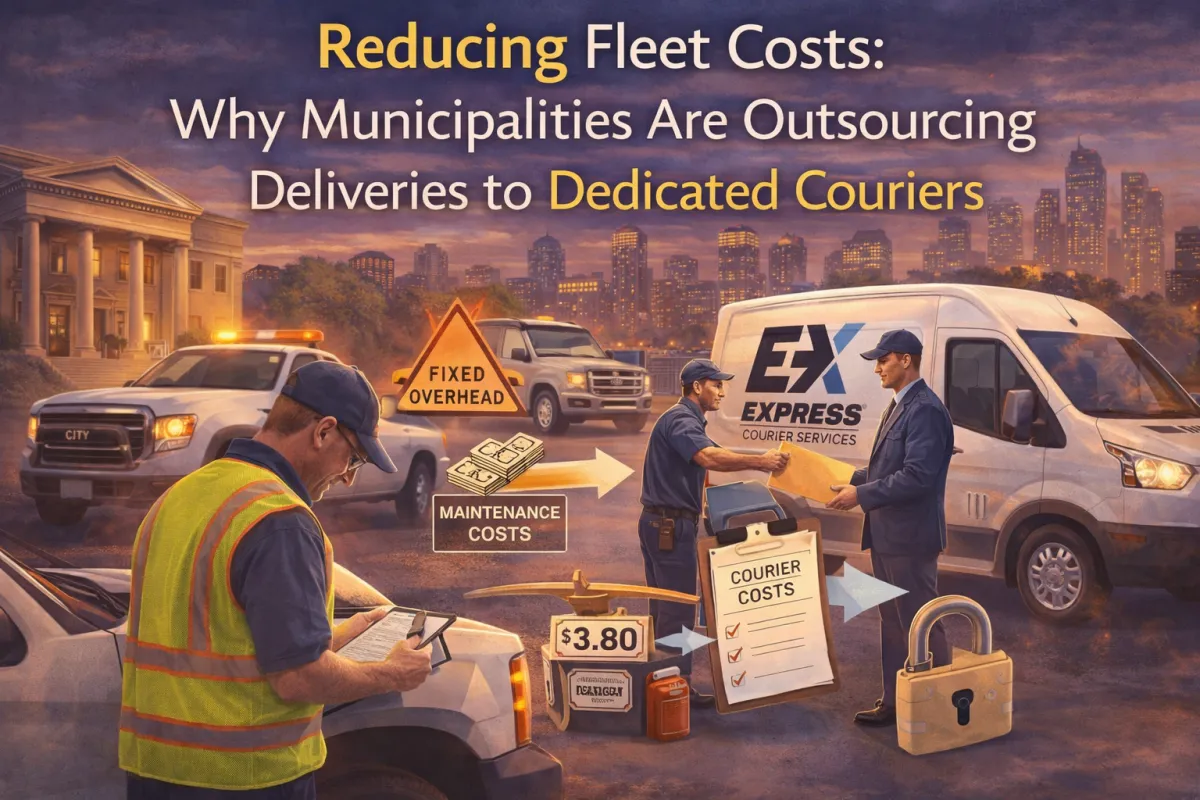 Reducing Fleet Costs: Why Municipalities Are Outsourcing Deliveries to Dedicated Couriers
