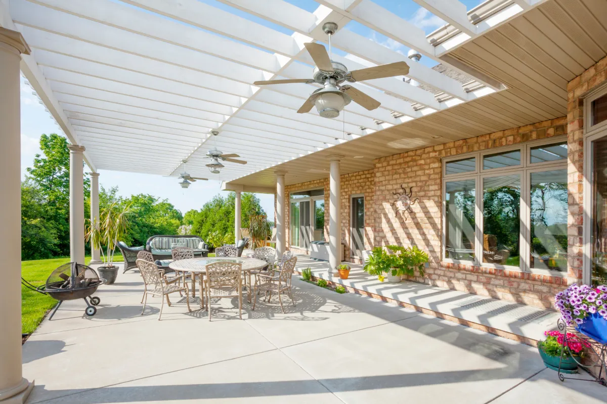 Concrete Patio in Katy, TX