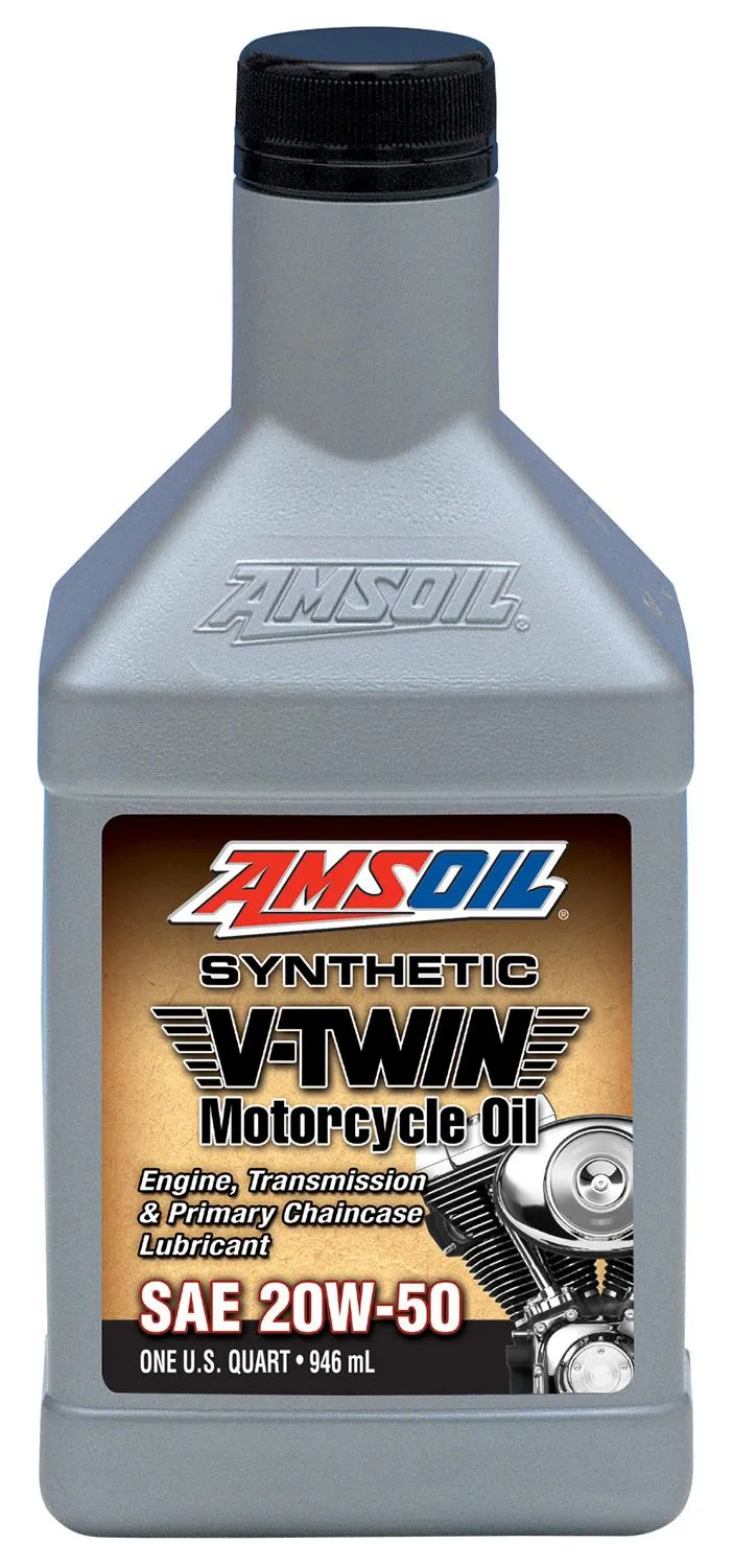 Amsoil 20W-50 V-Twin Motorcycle Oil