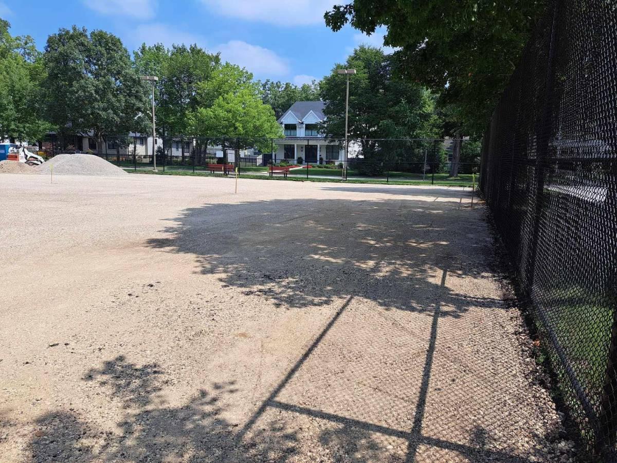 Sports Court Excavation Glen Ellyn