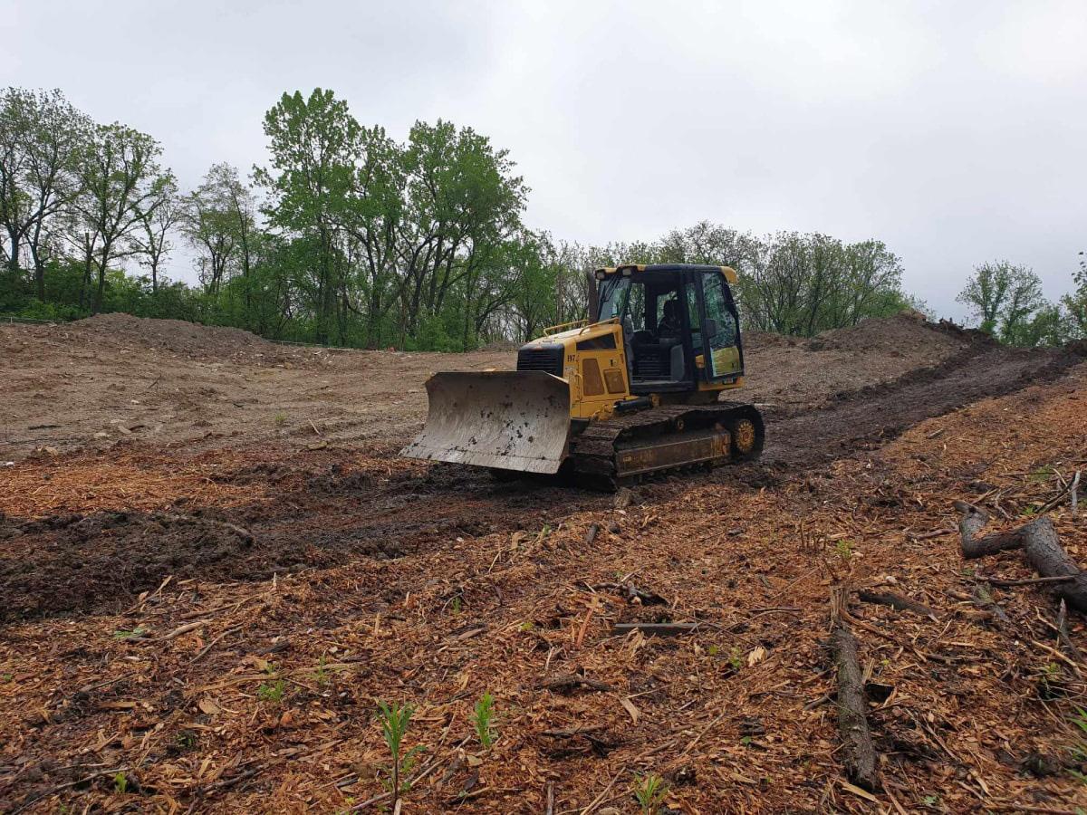 Land Clearing Services at Hardcore Trucking