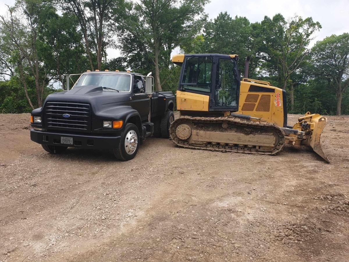 Land Clearing at Hardcore Trucking